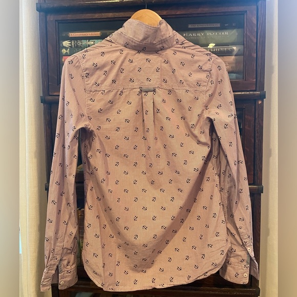 Tommy Hilfiger Nautical Print 100% Cotton Button-Up Shirt 👔 - Picture 5 of 7